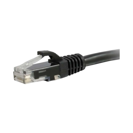 C2G 25ft (7.6m) Cat6 Snagless Unshielded (UTP) Ethernet Network Patch Cable, Black — Being Shipped