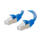 C2G 25ft (7.6m) Cat6 Snagless Shielded (STP) Ethernet Network Patch Cable, Blue — Being Shipped