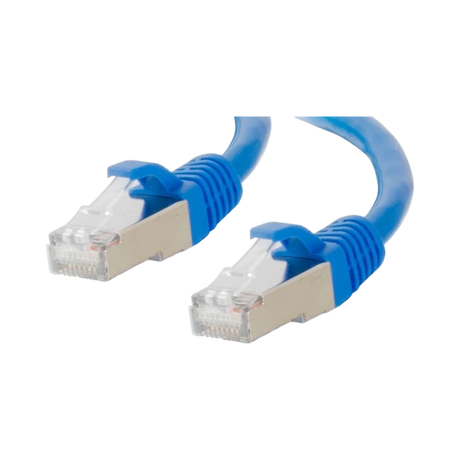 C2G 25ft (7.6m) Cat6 Snagless Shielded (STP) Ethernet Network Patch Cable, Blue — Being Shipped