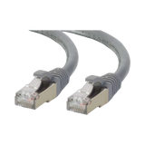 C2G 20ft (6.1m) Cat6 Snagless Shielded (STP) Ethernet Network Patch Cable, Gray — Being Shipped