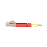 C2G 32.8ft (10m) LC-LC 10Gb 50/125 OM3 Duplex Multimode PVC Fiber Optic Cable, Aqua — Being Shipped