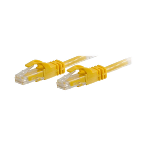 C2G 3ft (0.9m) Cat6 Snagless Unshielded (UTP) Network Crossover Patch Cable, Yellow — Being Shipped