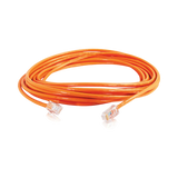 C2G 3ft (0.9m) Cat5e Non-Booted Unshielded (UTP) Network Crossover Patch Cable, Orange — Being Shipped