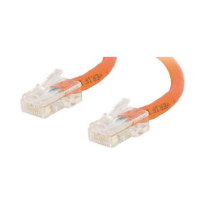 C2G 3ft (0.9m) Cat5e Non-Booted Unshielded (UTP) Network Crossover Patch Cable, Orange — Being Shipped