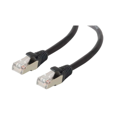 C2G 5ft (1.5m) Cat5e Snagless Shielded (STP) Ethernet Network Patch Cable, Black — Being Shipped