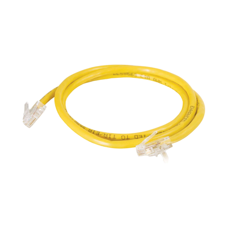 C2G 5ft (1.5m) Cat5e Non-Booted Unshielded (UTP) Network Crossover Patch Cable, Yellow — Being Shipped
