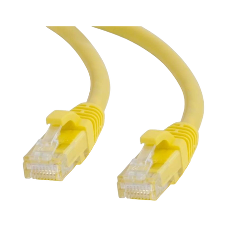 C2G 50ft (15.2m) Cat5e Snagless Unshielded (UTP) Ethernet Network Patch Cable, Yellow — Being Shipped