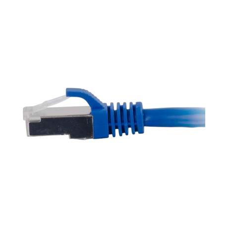 C2G 4ft (1.2m) Cat6a Snagless Shielded (STP) Ethernet Network Patch Cable, Blue — Being Shipped