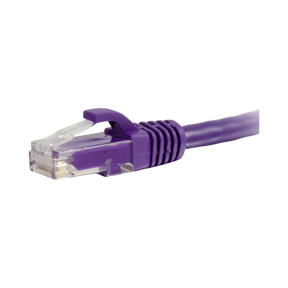 C2G 75ft (22.8m) Cat6 Snagless Unshielded (UTP) Ethernet Network Patch Cable, Purple — Being Shipped