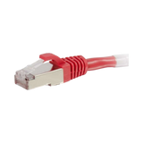 C2G 75ft (22.8m) Cat5e Snagless Shielded (STP) Ethernet Network Patch Cable, Red — Being Shipped