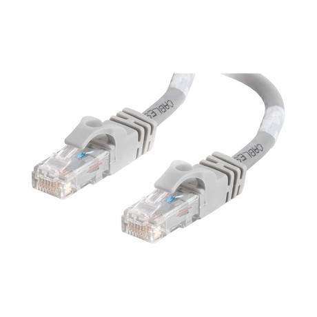 C2G 5ft (1.5m) Cat6 Snagless Unshielded (UTP) Network Crossover Patch Cable, Gray — Being Shipped