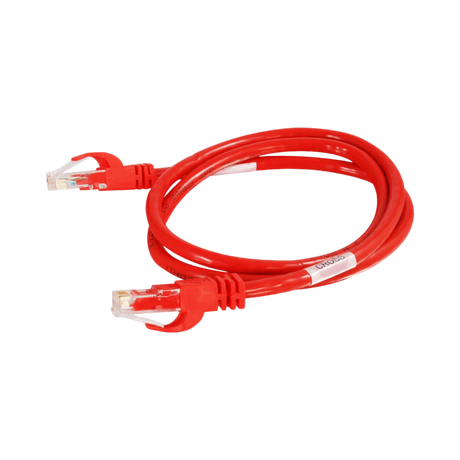 C2G 5ft (1.5m) Cat6 Snagless Unshielded (UTP) Network Crossover Patch Cable, Red — Being Shipped