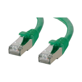 C2G 5ft (1.5m) Cat6 Snagless Shielded (STP) Ethernet Network Patch Cable, Green — Being Shipped