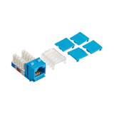 C2G Cat6 RJ45 UTP Keystone Jack, Blue — Being Shipped