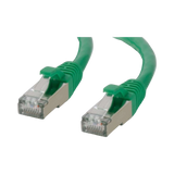 C2G 9ft (2.7m) Cat6 Snagless Shielded (STP) Ethernet Network Patch Cable, Green — Being Shipped