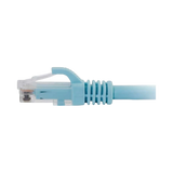 C2G 7ft (2.1m) Cat6a Snagless Unshielded (UTP) Ethernet Network Patch Cable, Aqua — Being Shipped