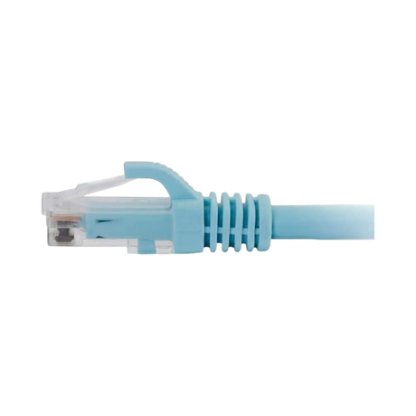 C2G 7ft (2.1m) Cat6a Snagless Unshielded (UTP) Ethernet Network Patch Cable, Aqua — Being Shipped