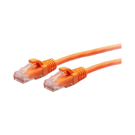 C2G 7ft (2.1m) Cat6a Snagless Unshielded (UTP) Slim Ethernet Network Patch Cable, Orange — Being Shipped
