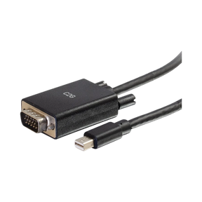 C2G 10ft (3m) Mini DisplayPort Male to VGA Male Active Adapter Cable, Black — Being Shipped