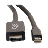 C2G 10ft (3m) Mini DisplayPort Male to HDMI Male Adapter Cable, Black — Being Shipped