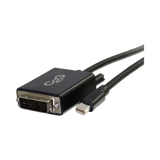 C2G 10ft (3m) Mini DisplayPort Male to Single Link DVI-D Male Adapter Cable, Black — Being Shipped