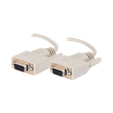 C2G 10ft (3m) DB9 F/F Serial RS232 Cable, Beige — Being Shipped