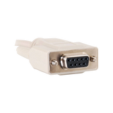 C2G 10ft (3m) DB9 F/F Serial RS232 Cable, Beige — Being Shipped