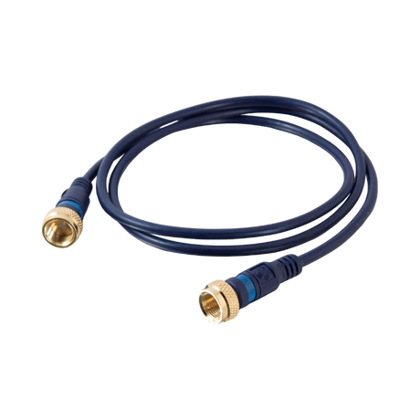 C2G 1.5ft (0.46m) Velocity Mini-Coax F-Type Cable — Being Shipped