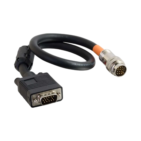 C2G 1.5ft (0.46m) RapidRun VGA (HD15) Flying Lead — Being Shipped