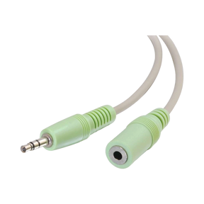 C2G 25ft (7.6m) 3.5mm M/F Stereo Audio Extension Cable (PC-99 Color-Coded) — Being Shipped