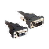 C2G 1ft (0.3m) Panel-Mount HD15 SXGA M/F Monitor Extension Cable — Being Shipped