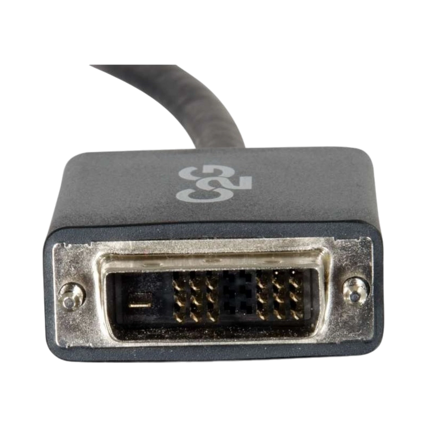 C2G 15ft (4.6m) DisplayPort Male to Single Link DVI-D Male Adapter Cable, Black — Being Shipped