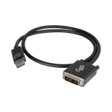 C2G 15ft (4.6m) DisplayPort Male to Single Link DVI-D Male Adapter Cable, Black — Being Shipped