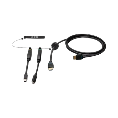 C2G 15ft 4K HDMI Premium Cable with Adapter Ring & USB-C — Being Shipped