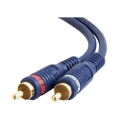C2G 12ft (3.7m) Velocity RCA Stereo Audio Cable — Being Shipped