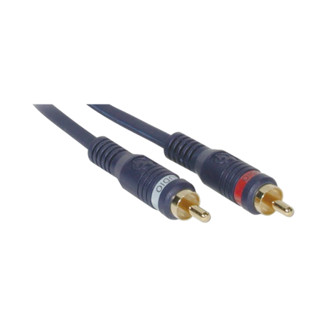 C2G 12ft (3.7m) Velocity RCA Stereo Audio Cable — Being Shipped