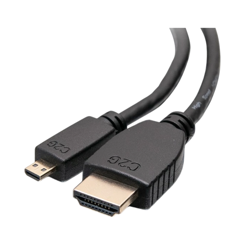 C2G 10ft (3m) Standard Speed HDMI to Micro HDMI Cable with Ethernet — Being Shipped