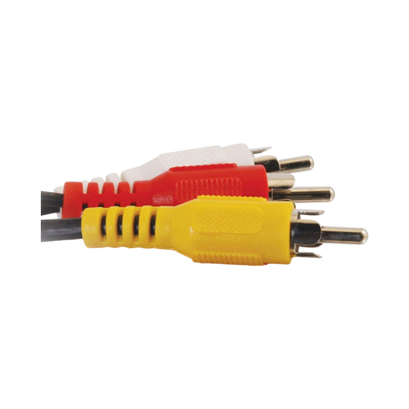 C2G 25ft (7.6m) Value Series Composite Video + Stereo Audio Cable — Being Shipped
