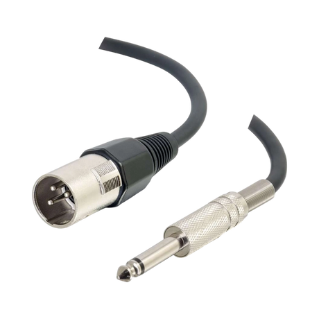 C2G 25ft (7.6m) Pro-Audio XLR Male to 1/4in Male Cable — Being Shipped