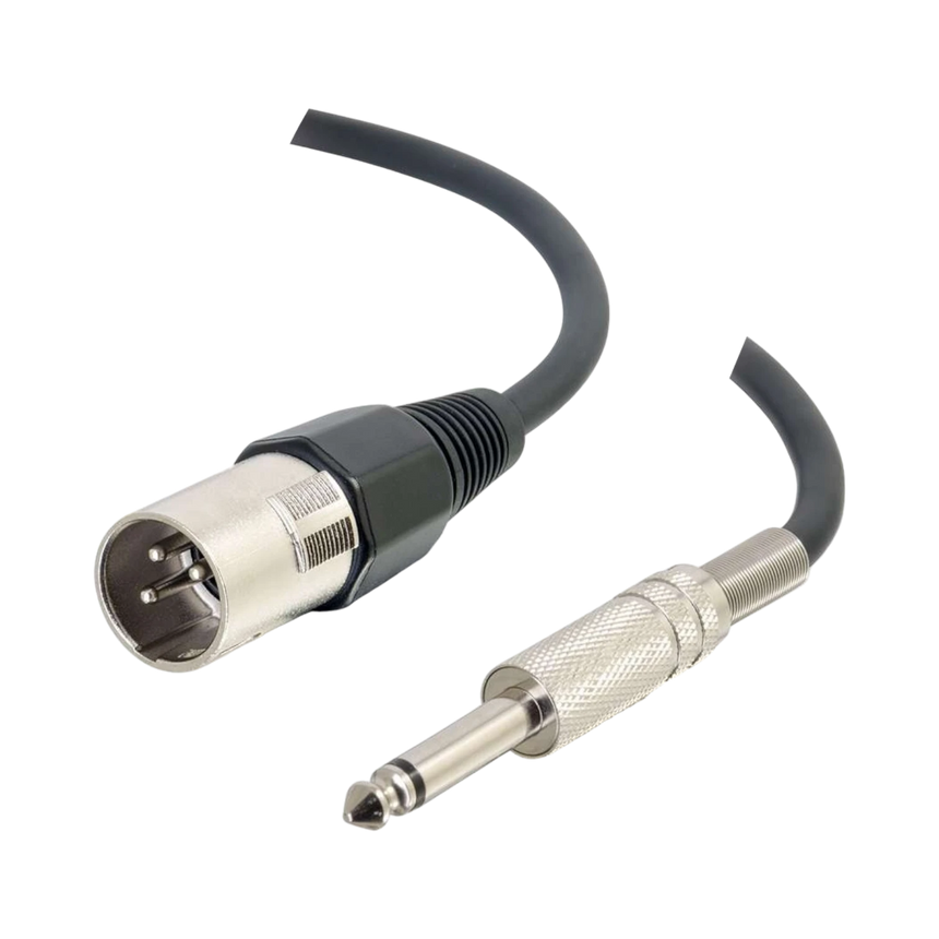 C2G 25ft (7.6m) Pro-Audio XLR Male to 1/4in Male Cable — Being Shipped