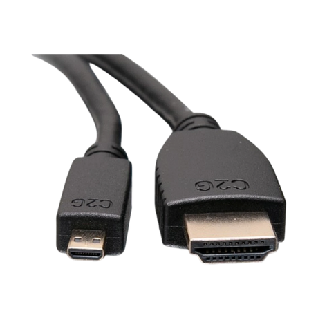C2G 3ft (0.9m) High Speed HDMI to Micro HDMI Cable with Ethernet — Being Shipped
