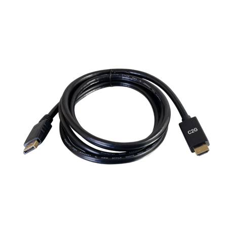C2G 3ft (0.9m) DisplayPort Male to HDMI Male Passive Adapter Cable, 4K 30Hz — Being Shipped