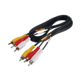 C2G 3ft (0.9m) Value Series Composite Video + Stereo Audio Cable — Being Shipped