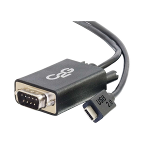 C2G 3ft (0.9m) USB 2.0 USB-C to DB9 Serial RS232 Adapter Cable — Being Shipped
