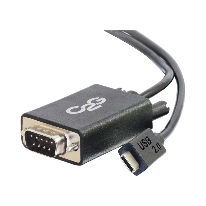 C2G 3ft (0.9m) USB 2.0 USB-C to DB9 Serial RS232 Adapter Cable — Being Shipped
