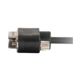 C2G 3ft (0.9m) Serial RS232 DB9 Null Modem Cable with Low Profile Connectors M/F, In-Wall CMG-Rated — Being Shipped