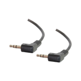 C2G 3ft (0.9m) 3.5mm Right Angled M/M Stereo Audio Cable — Being Shipped
