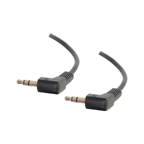 C2G 3ft (0.9m) 3.5mm Right Angled M/M Stereo Audio Cable — Being Shipped