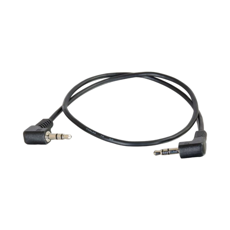 C2G 3ft (0.9m) 3.5mm Right Angled M/M Stereo Audio Cable — Being Shipped