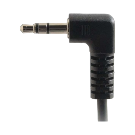 C2G 3ft (0.9m) 3.5mm Right Angled M/M Stereo Audio Cable — Being Shipped